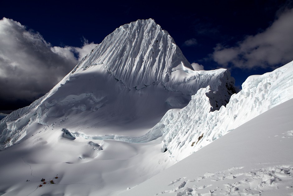 Alpamayo, 5947 m, Südwestwand