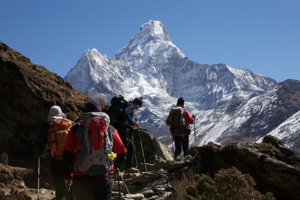 Der Höhenweg von Phortse nach Pangboche ist für mich sicher einer der schönsten Wege in den Bergen dieser Welt. Denn die Ama Dablam beeindruckt mit ihrer unvergleichlichen Schönheit.