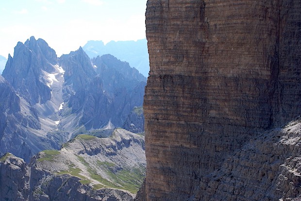 Auf die 13 Seillängen der Gelben Kante an der Kleinen Zinne freue ich mich schon besonders, denn diese große klassische Route ist von seltener Eleganz.