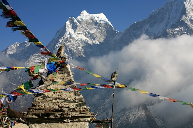 Für den Abend im tapir wird es einige der schönsten Khumbu-Fotos der vergangenen 20 Jahre geben. Hier kann ich tatsächlich aus dem Vollen schöpfen!