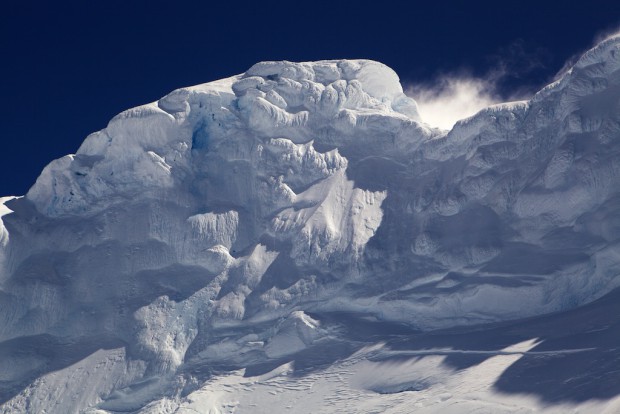 Für einen Bergsteiger gibt es kaum etwas schöneres und zugleich furchterregenderes als solche gigantischen Raueispilze. Sie sind verführerisch und tödlich, wie die Sirenen des Homer.