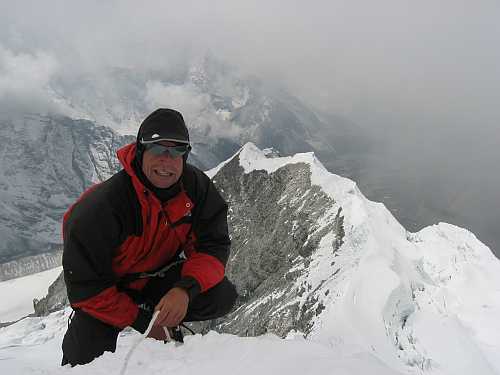 Am Gipfel des Island Peak