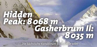 Hidden Peak und Gasherbrum